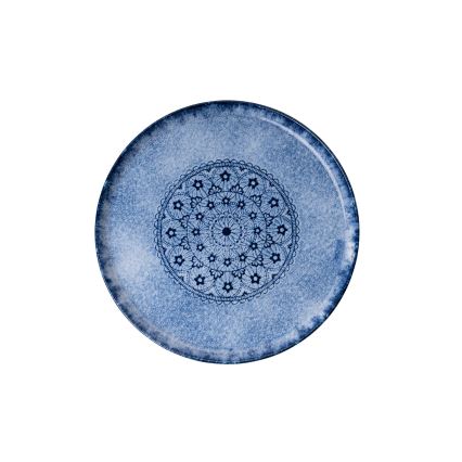 Geschirrset 27-teilig blau/Porzellan