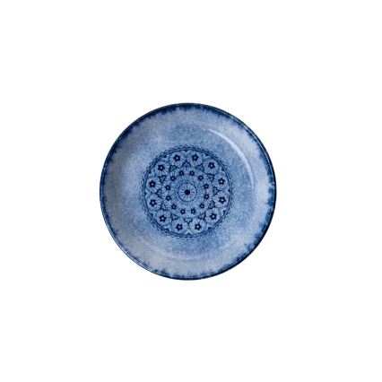 Geschirrset 27-teilig blau/Porzellan
