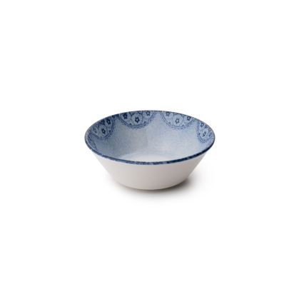 Geschirrset 27-teilig blau/Porzellan