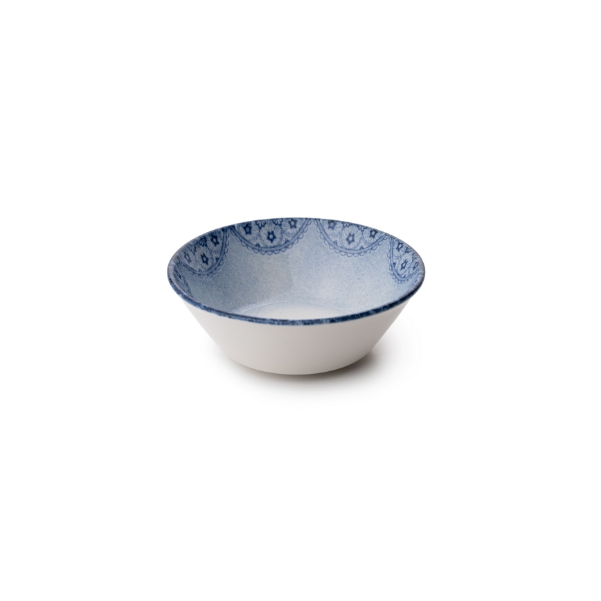 Geschirrset 27-teilig blau/Porzellan