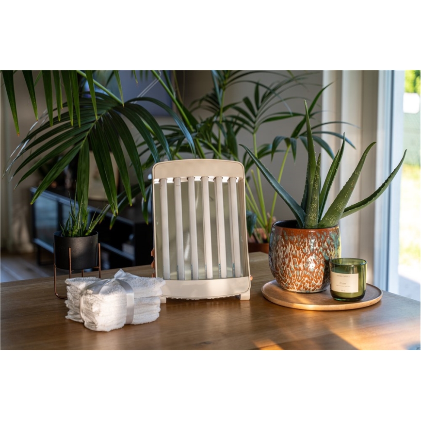 Gesichtssolarium für den Heimgebrauch mit 6 farbigen UV-Röhren Cosmedico 90W/230V