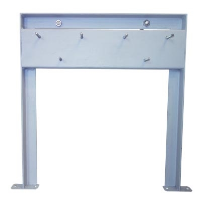 Gestell 45x49,4 cm silberfarben