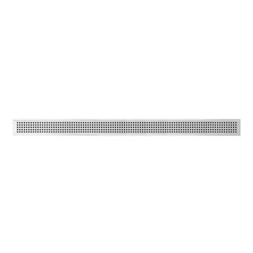 Gitter 99,5x2,3 cm Edelstahl/silber