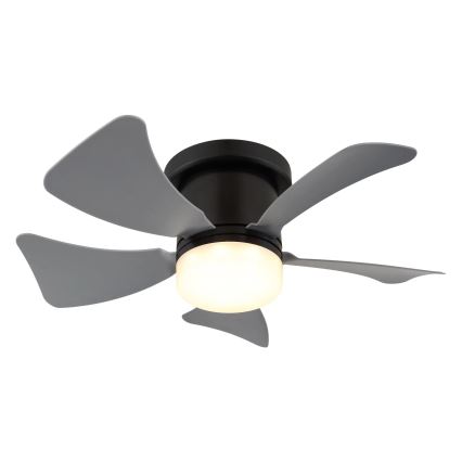 Globo - LED dimmbarer Deckenventilator LED/10W/230V 3000-6500K grau + Fernbedienung