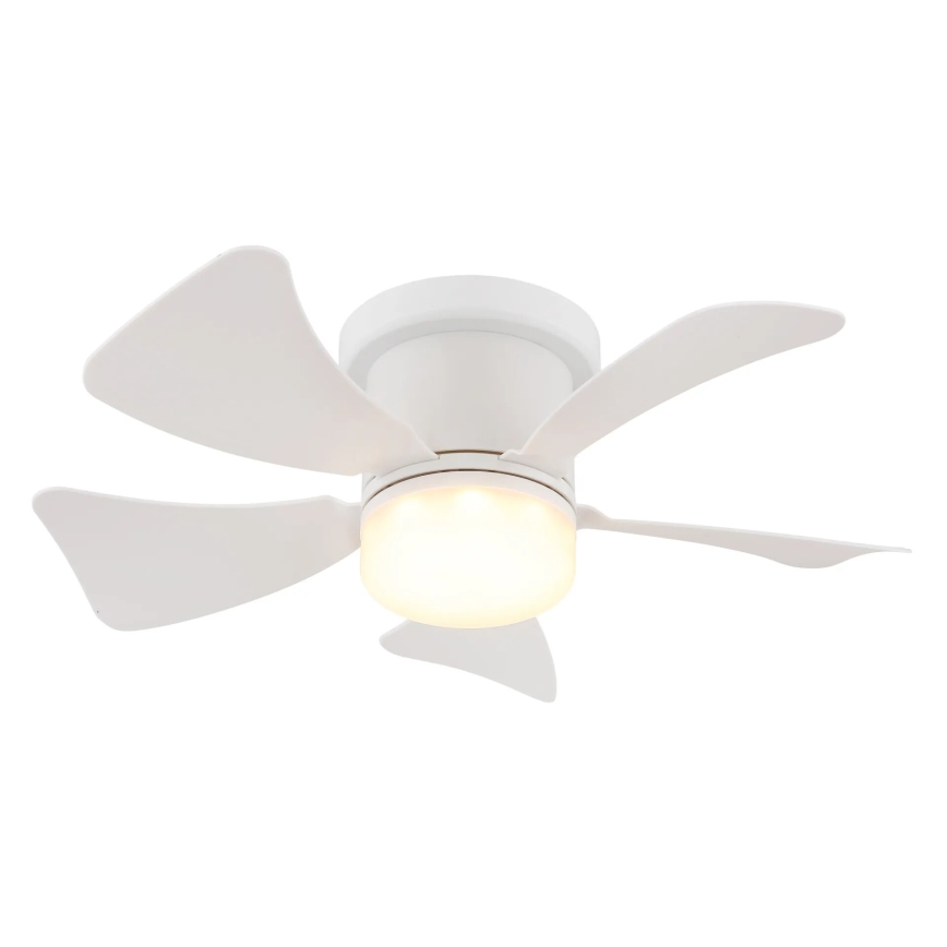 Globo - LED Dimmbare Deckenventilator LED/10W/230V 3000-6500K weiß + Fernbedienung