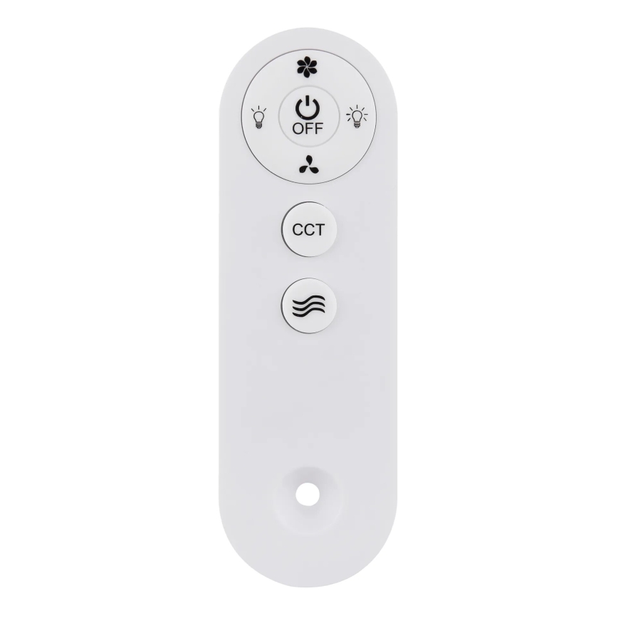 Globo - LED Dimmbare Deckenventilator LED/10W/230V 3000-6500K weiß + Fernbedienung