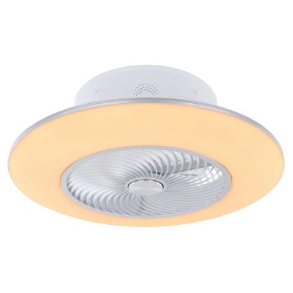 Globo - Dimmbare LED-Deckenleuchte mit Ventilator LED/40W/230V