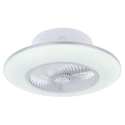 Globo - Dimmbare LED-Deckenleuchte mit Ventilator LED/40W/230V + Fernbedienung