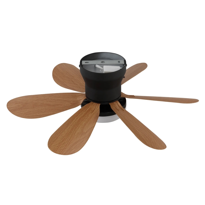 Globo - LED dimmbarer Deckenventilator LED/5W/230V 2700-6500K braun + Fernbedienung