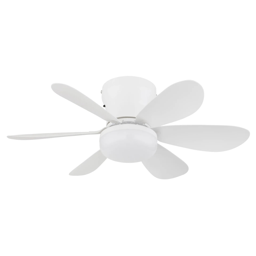 Globo - LED-dimmbarer Deckenventilator LED/5W/230V 2700–6500K weiß + Fernbedienung
