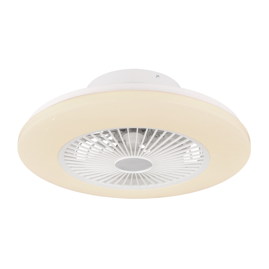 Globo – Dimmbare LED-Deckenleuchte mit Ventilator LED/30W/230V 3000-6500K + Fernbedienung