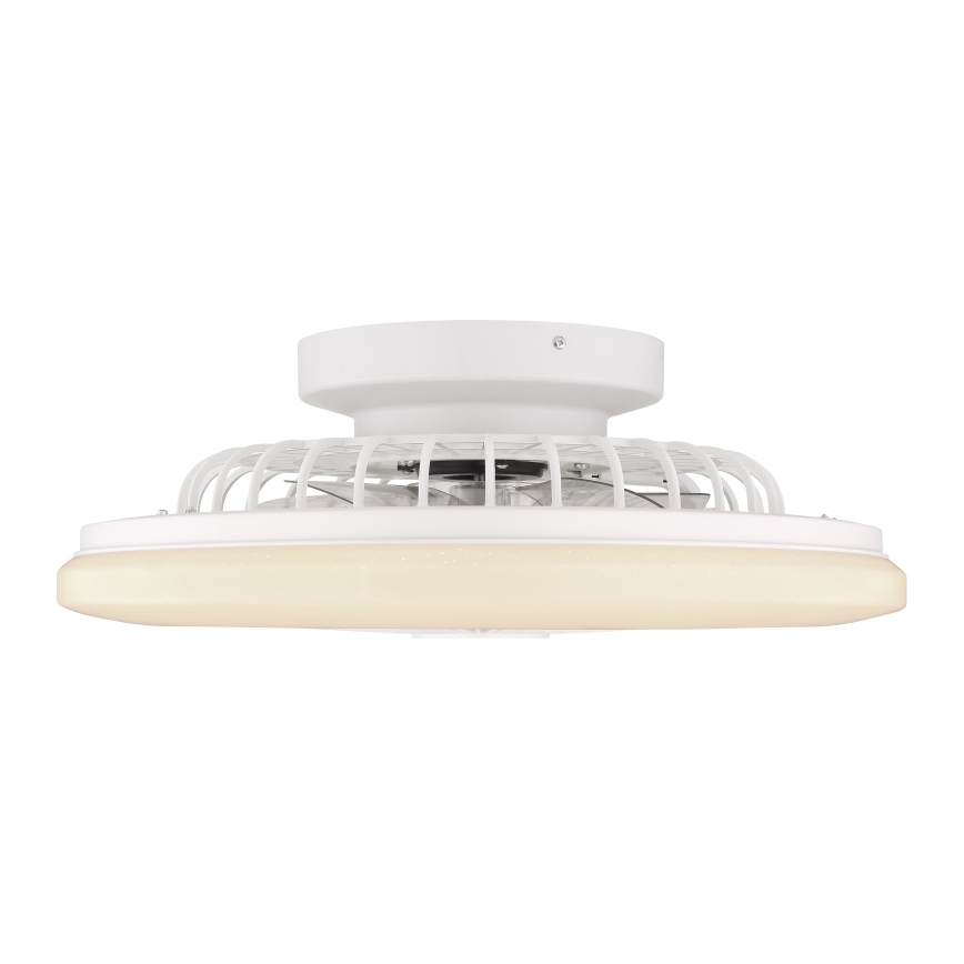 Globo – Dimmbare LED-Deckenleuchte mit Ventilator LED/30W/230V 3000-6500K + Fernbedienung