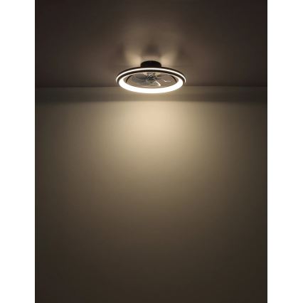 Globo - LED dimmbarer Deckenventilator LED/40W/230V 3000-6500K + Fernbedienung