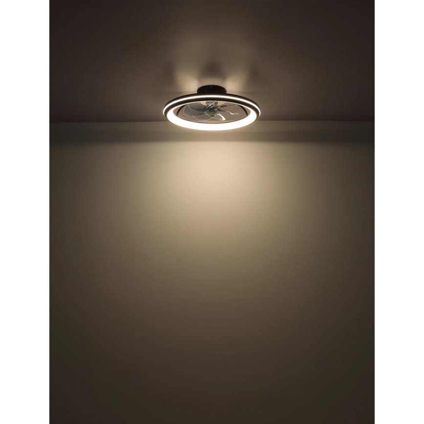 Globo - LED dimmbarer Deckenventilator LED/40W/230V 3000-6500K + Fernbedienung