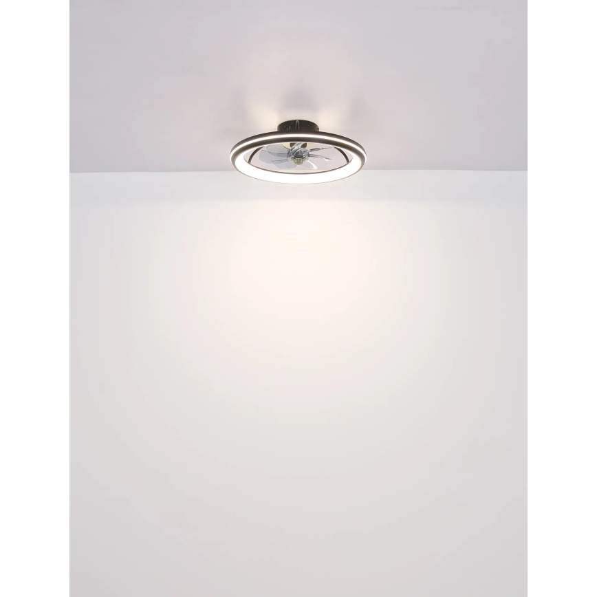 Globo - LED dimmbarer Deckenventilator LED/40W/230V 3000-6500K + Fernbedienung