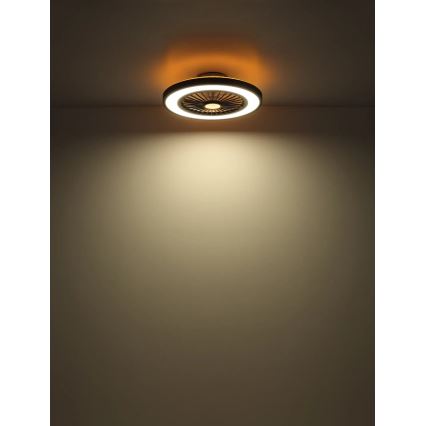 Globo - LED dimmbarer Deckenventilator LED/45W/230V 3000-6500K + Fernbedienung