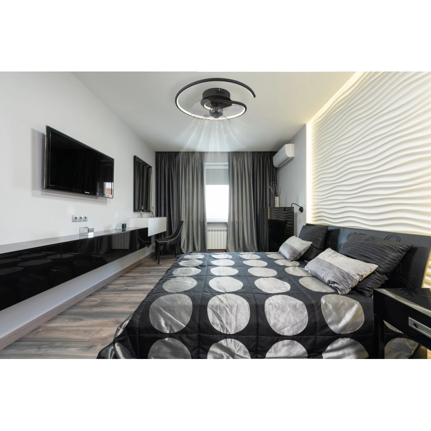 Globo - LED dimmbarer Deckenventilator LED/30W/230V 2700-6500K + Fernbedienung