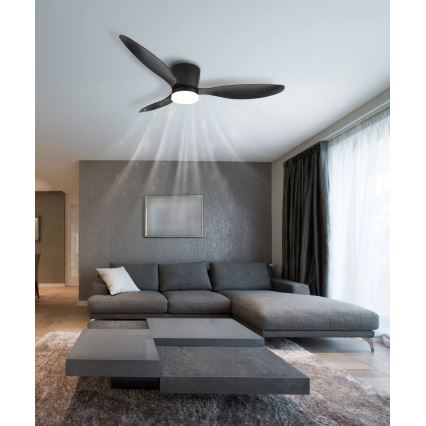 Globo - LED dimmbarer Deckenventilator LED/20W/230V 3000-6500K + Fernbedienung