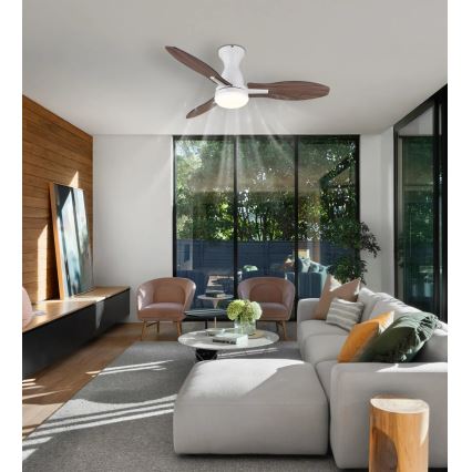 Globo - Dimmbarer LED-Deckenventilator LED/22W/230V 3000/4500/6000K + Fernbedienung