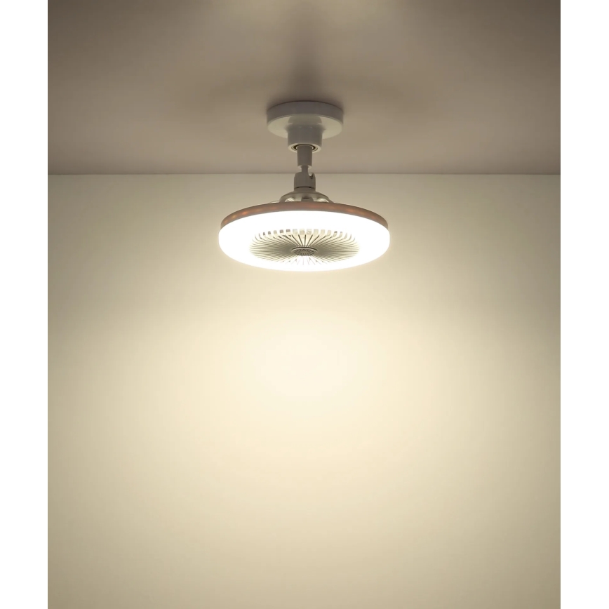 Globo - Dimmbarer LED-Deckenventilator LED/20W/230V 3000-6500K weiß + Fernbedienung