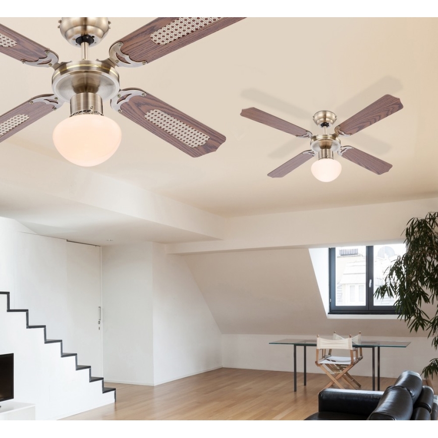 Globo - Deckenventilator 1xE27/60W/230V