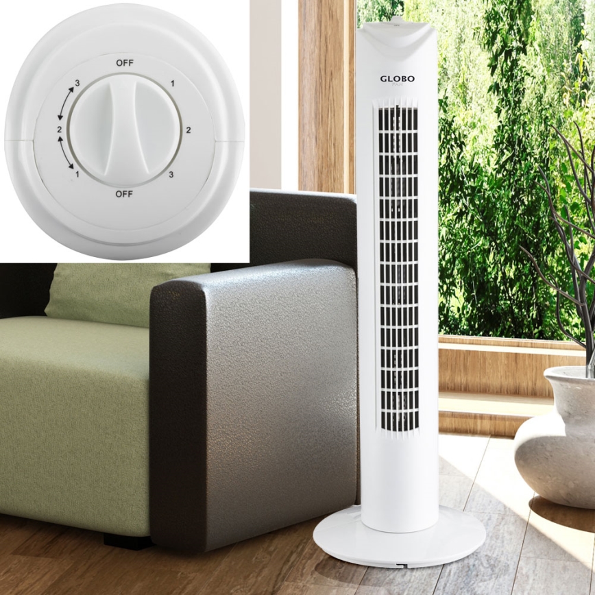 Globo - Steh-Ventilator TOWER 45W/230V