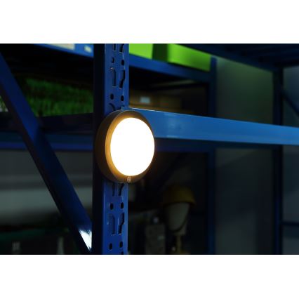 Globo - Aufladbare LED-Touch-Wandleuchte LED/1,2W/3,7V d 15 cm 1800 mAh schwarz