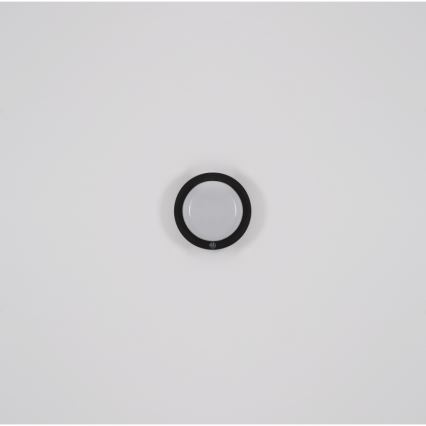 Globo - Aufladbare LED-Touch-Wandleuchte LED/1,2W/3,7V d 15 cm 1800 mAh schwarz