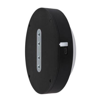 Globo - Aufladbare LED-Touch-Wandleuchte LED/1,2W/3,7V d 15 cm 1800 mAh schwarz