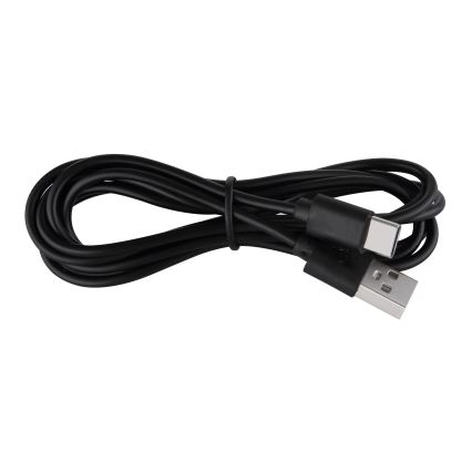 Globo - Aufladbare LED-Touch-Wandleuchte LED/1,2W/3,7V d 15 cm 1800 mAh schwarz