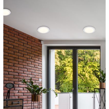 Globo - LED-Einbauleuchte LED/18W/230V 4000K d 22,4 cm