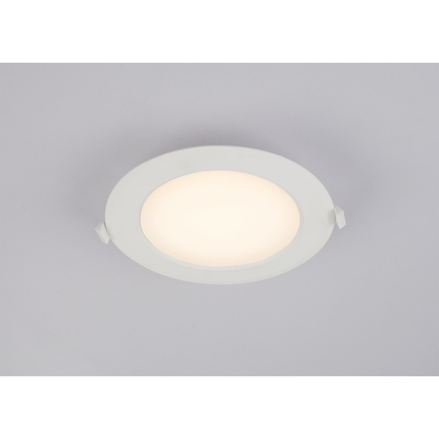 GLOBO 12391-16D - LED Badezimmer-Einbauleuchte UNELLA 1xLED/16W/230V IP44