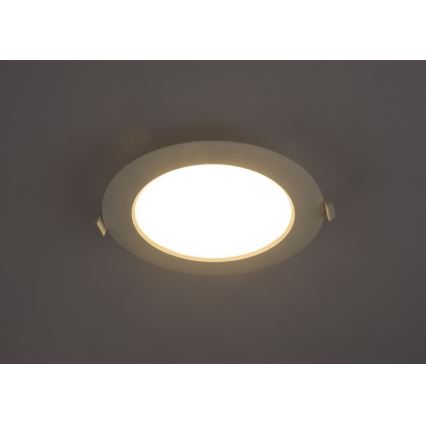 GLOBO 12391-16D - LED Badezimmer-Einbauleuchte UNELLA 1xLED/16W/230V IP44