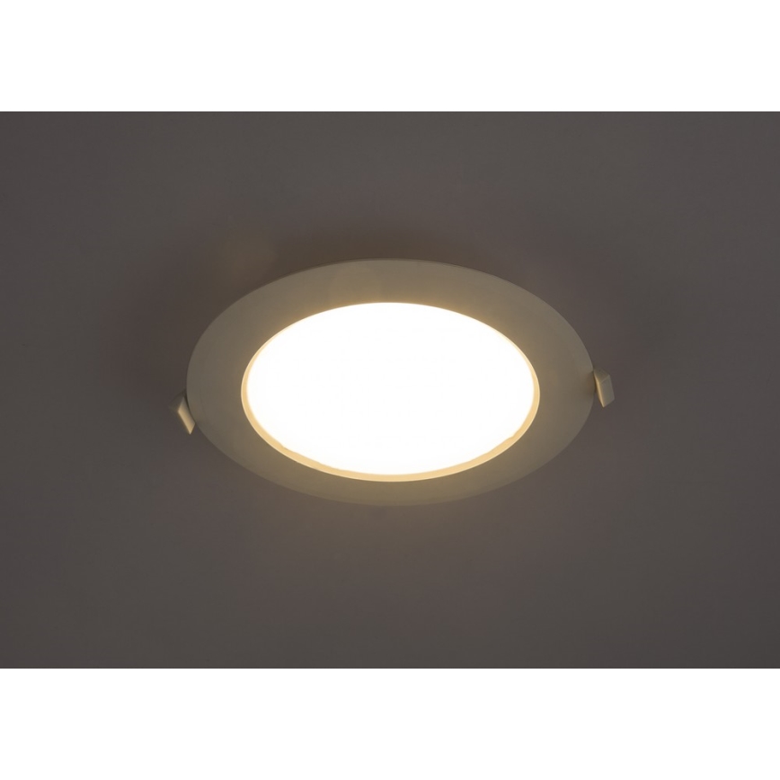 GLOBO 12391-16D - LED Badezimmer-Einbauleuchte UNELLA 1xLED/16W/230V IP44