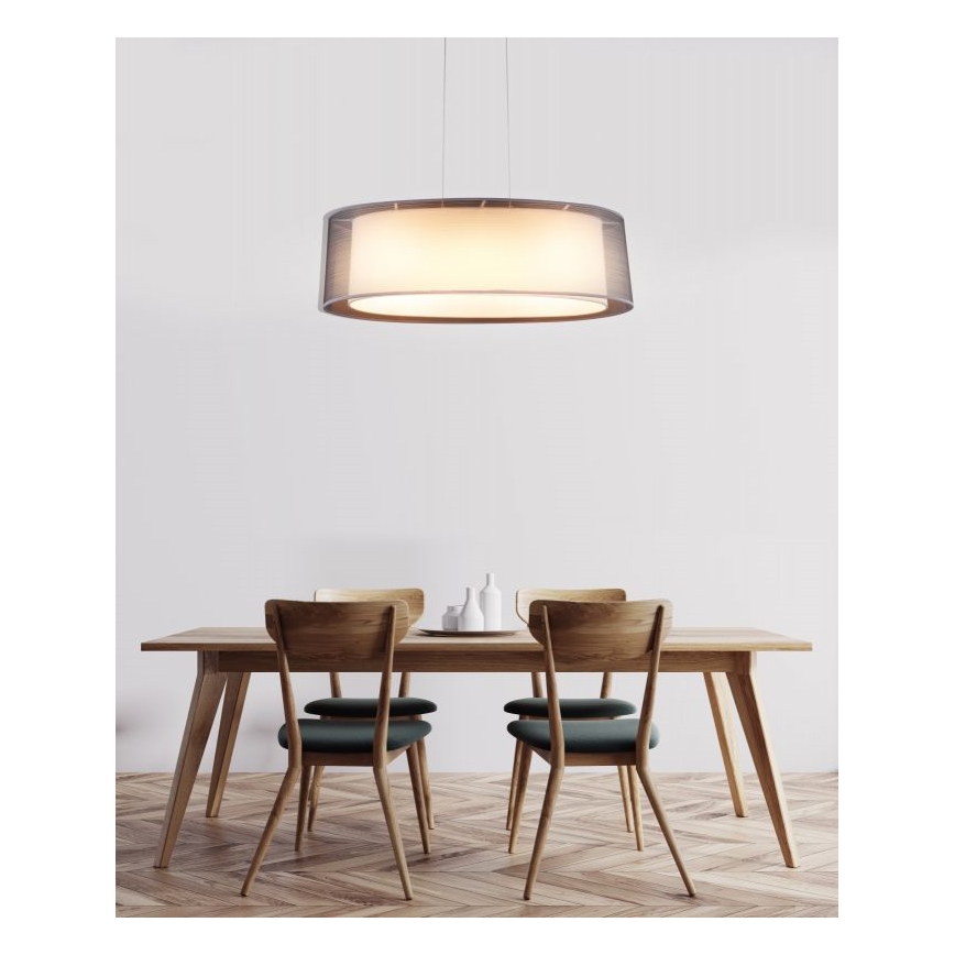 Globo - Kronleuchter an Schnur 3xE27/60W/230V