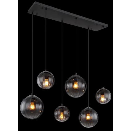 Globo - Hängeleuchte 6xE27/60W/230V