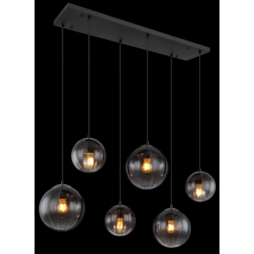 Globo - Hängeleuchte 6xE27/60W/230V