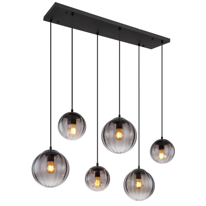 Globo - Hängeleuchte 6xE27/60W/230V