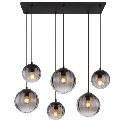 Globo - Hängeleuchte 6xE27/60W/230V