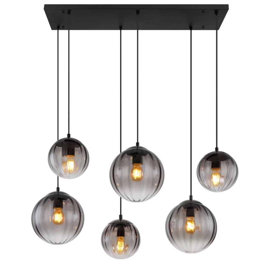 Globo - Hängeleuchte 6xE27/60W/230V