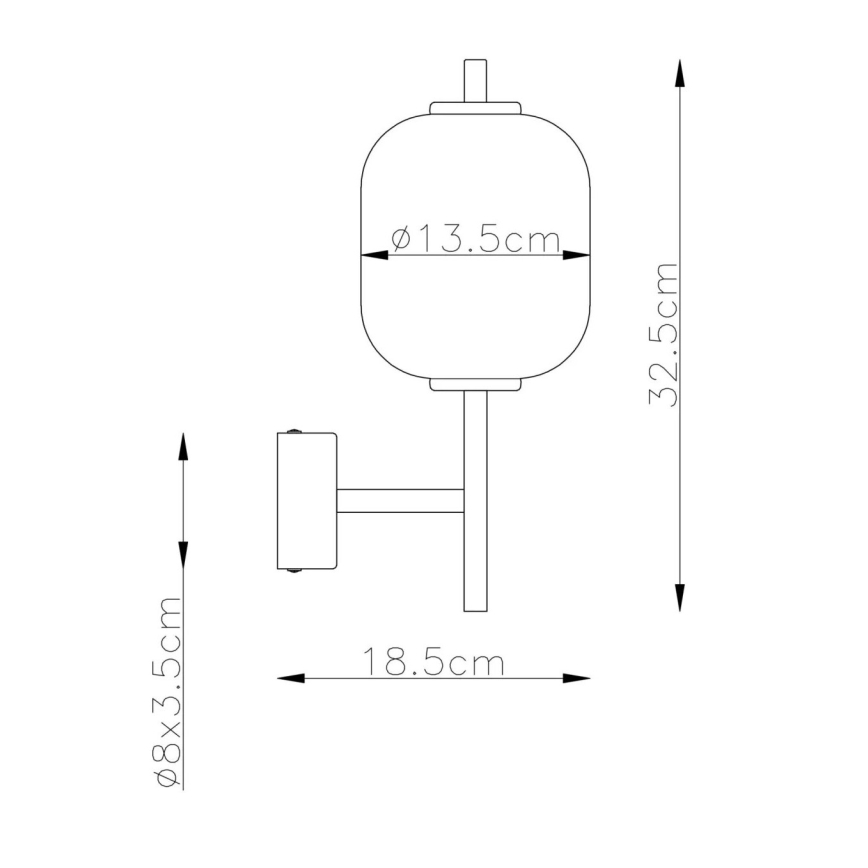 Globo - LED-Wandleuchte LED/7W/230V