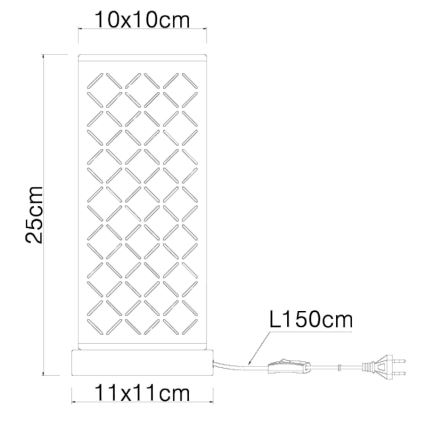 Globo - Tischlampe 1xE14/40W/230V