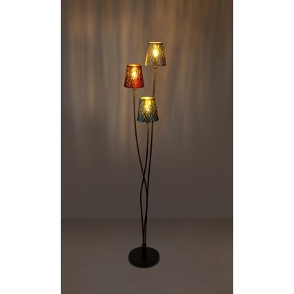 GLOBO 15266-3S -Stehlampe TICON 3xE14/25W/230V