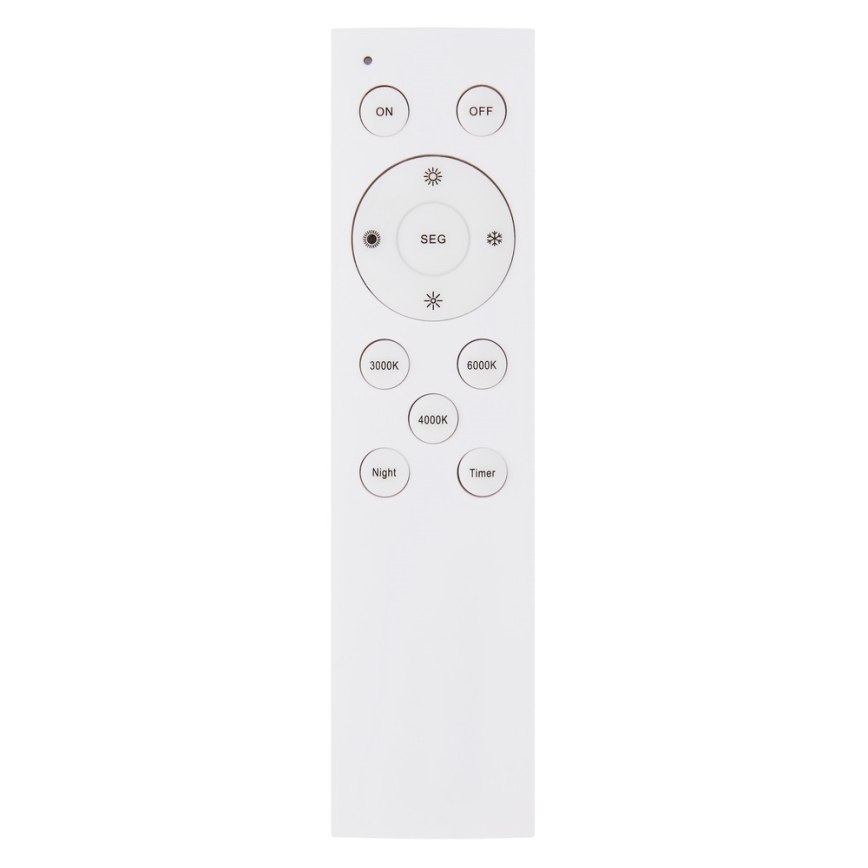 Globo - LED dimmbare Deckenleuchte LED/24W/230V 3000-6000K + Fernbedienung