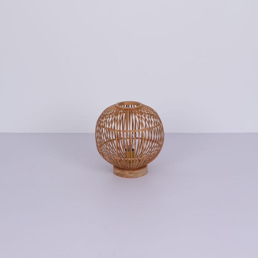 Globo - Tischlampe 1xE27/60W230V Bambus