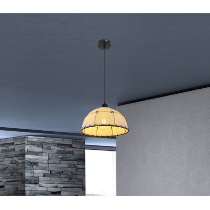 Globo - Leuchte an Schnur 1xE27/60W/230V