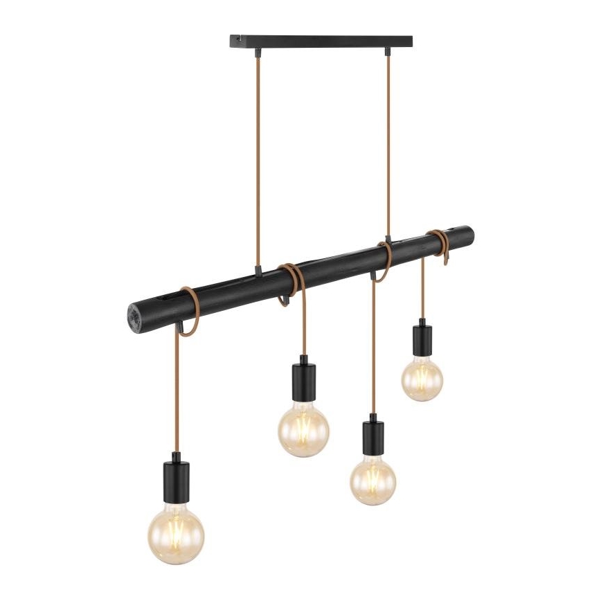 Globo 15459-4H - Hängeleuchte LEO 4xE27/60W/230V