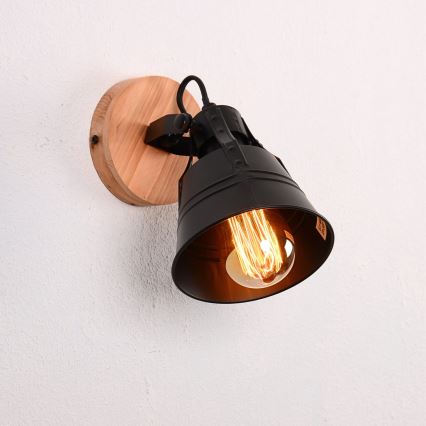 Globo - Wandstrahler 1xE27/60W/230V Tanne