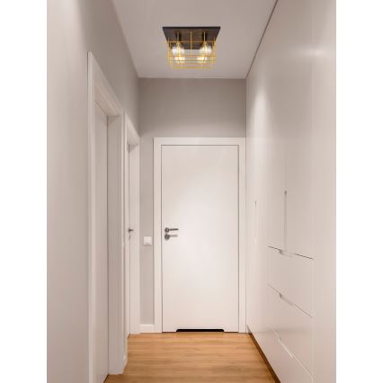 Globo - Deckenleuchte 4xE27/60W/230V