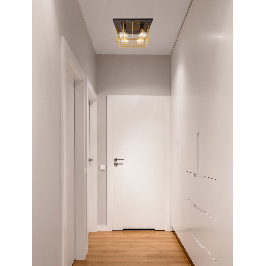 Globo - Deckenleuchte 4xE27/60W/230V